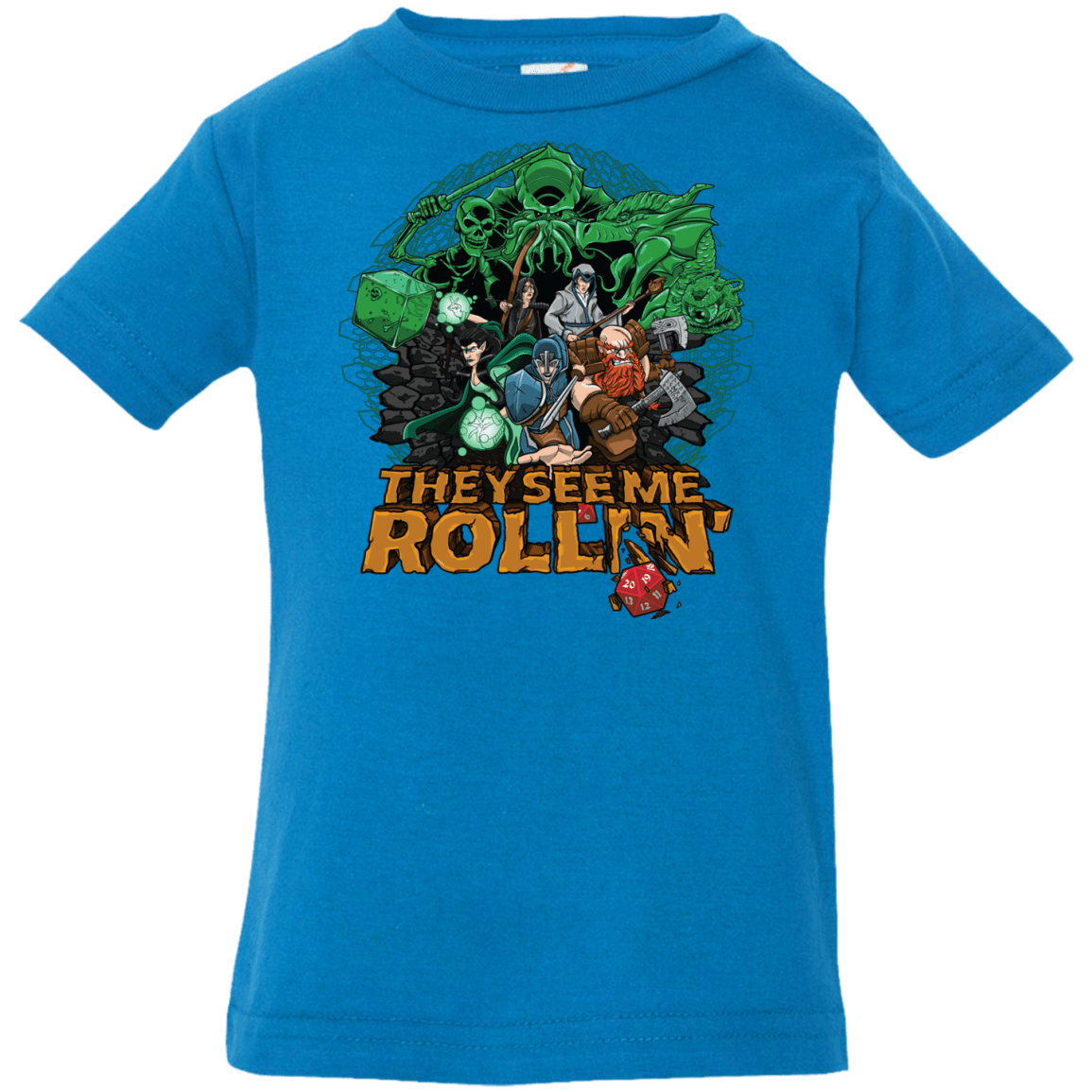 T-Shirts Cobalt / 6 Months See me rolling Infant PremiumT-Shirt