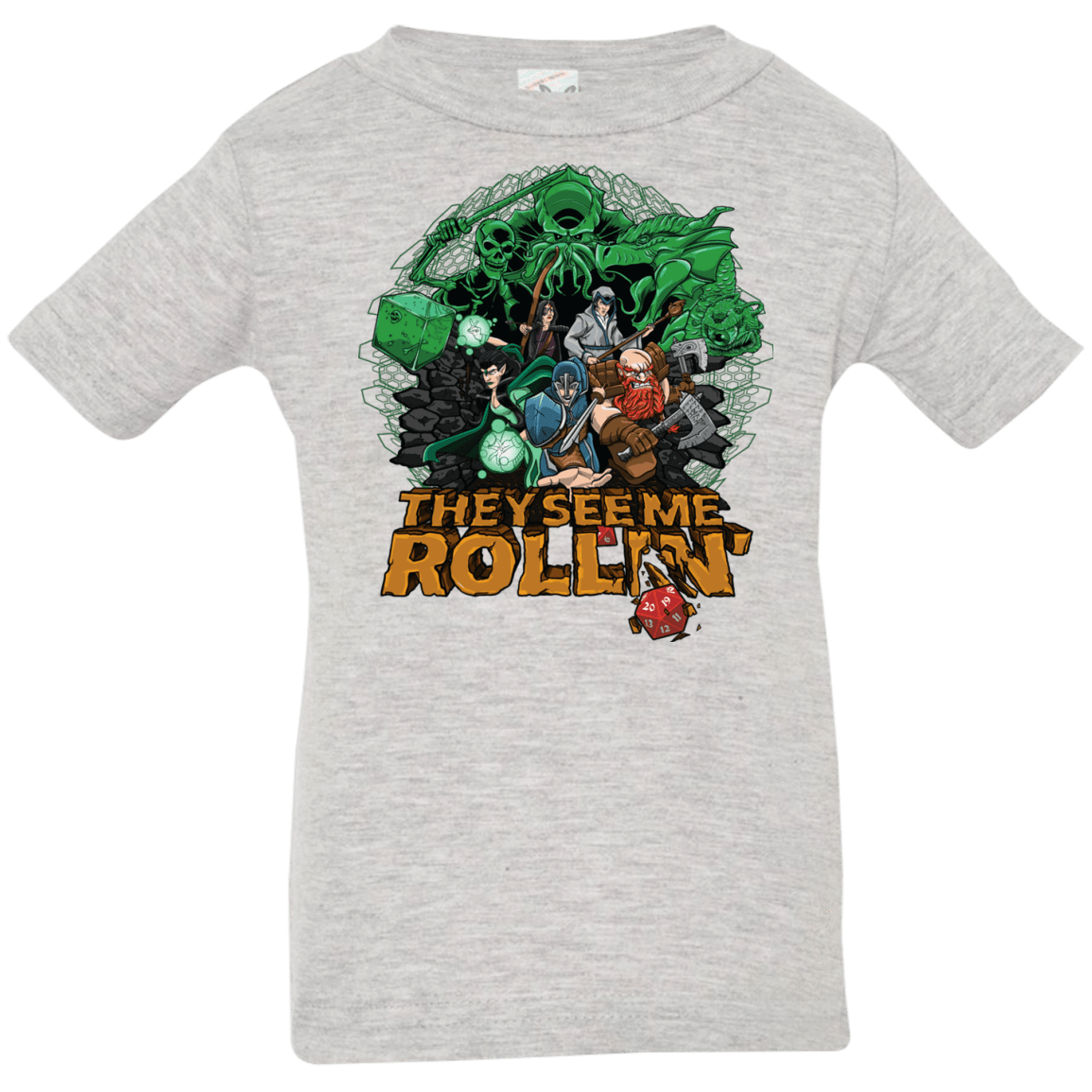 T-Shirts Heather / 6 Months See me rolling Infant PremiumT-Shirt