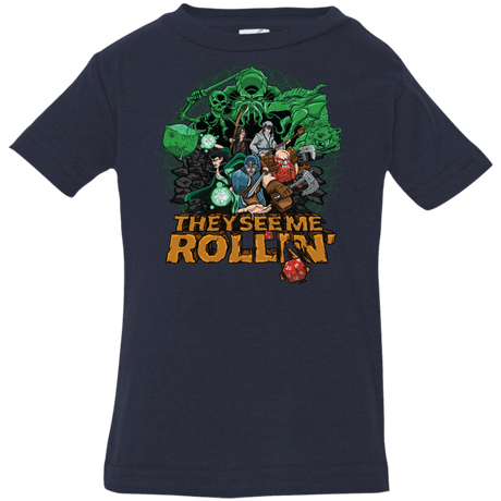 T-Shirts Navy / 6 Months See me rolling Infant PremiumT-Shirt
