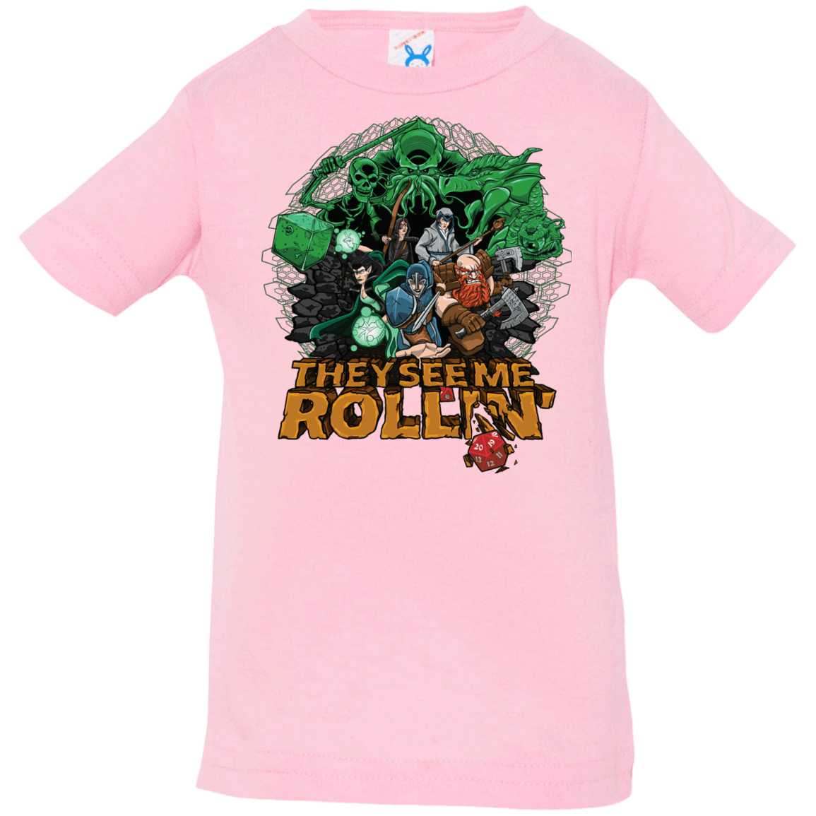 T-Shirts Pink / 6 Months See me rolling Infant PremiumT-Shirt