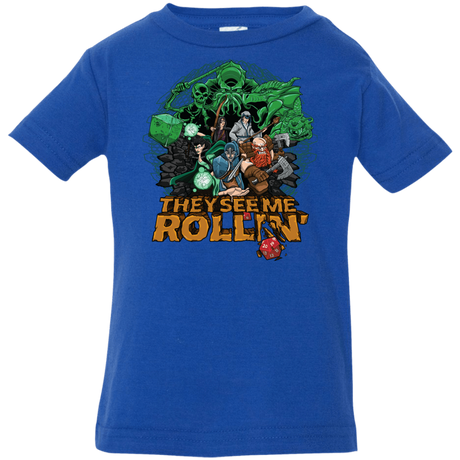 T-Shirts Royal / 6 Months See me rolling Infant PremiumT-Shirt