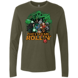 T-Shirts Military Green / Small See me rolling Men's Premium Long Sleeve