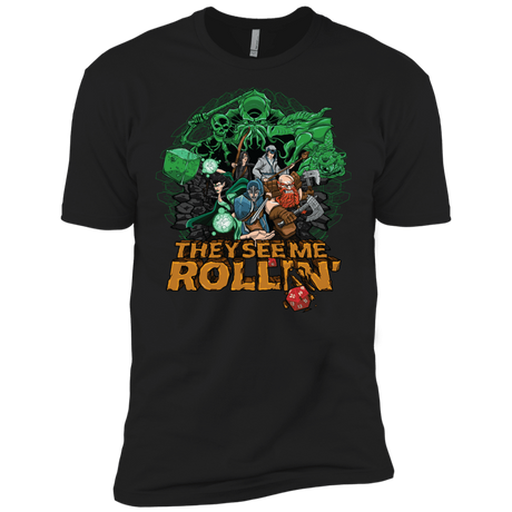 T-Shirts Black / X-Small See me rolling Men's Premium T-Shirt