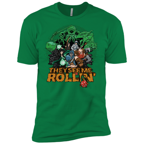 T-Shirts Kelly Green / X-Small See me rolling Men's Premium T-Shirt