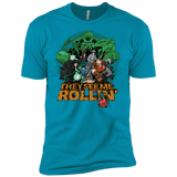 T-Shirts Turquoise / X-Small See me rolling Men's Premium T-Shirt