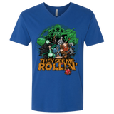 T-Shirts Royal / X-Small See me rolling Men's Premium V-Neck