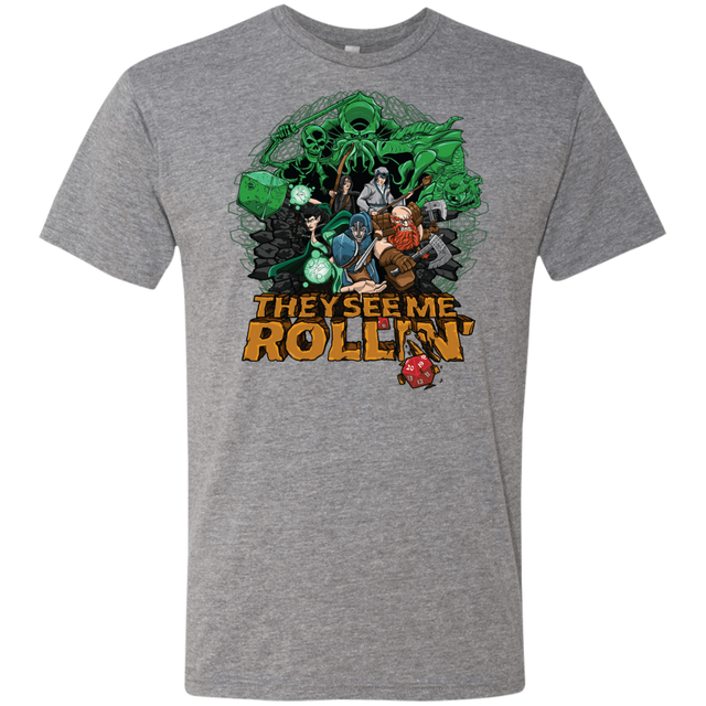 T-Shirts Premium Heather / Small See me rolling Men's Triblend T-Shirt