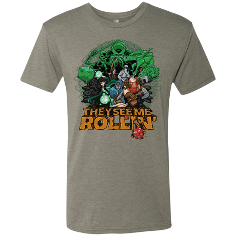 T-Shirts Venetian Grey / Small See me rolling Men's Triblend T-Shirt