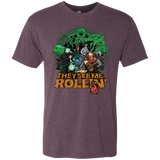 T-Shirts Vintage Purple / Small See me rolling Men's Triblend T-Shirt