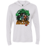 T-Shirts Heather White / X-Small See me rolling Triblend Long Sleeve Hoodie Tee