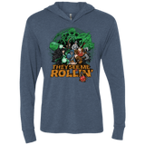 T-Shirts Indigo / X-Small See me rolling Triblend Long Sleeve Hoodie Tee