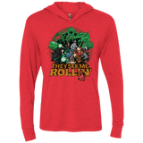 T-Shirts Vintage Red / X-Small See me rolling Triblend Long Sleeve Hoodie Tee