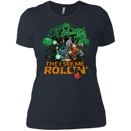 T-Shirts Indigo / X-Small See me rolling Women's Premium T-Shirt