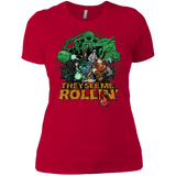 T-Shirts Red / X-Small See me rolling Women's Premium T-Shirt