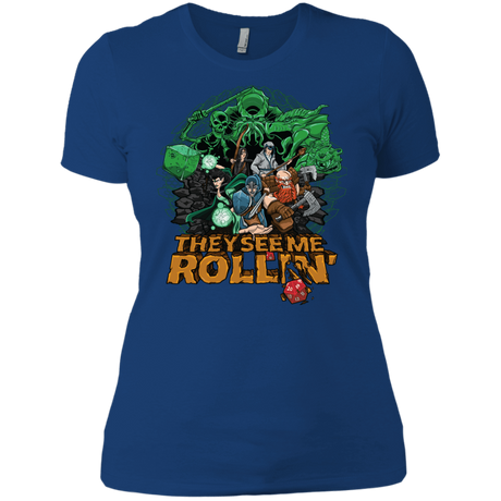 T-Shirts Royal / X-Small See me rolling Women's Premium T-Shirt