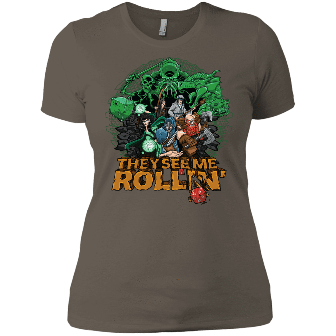 T-Shirts Warm Grey / X-Small See me rolling Women's Premium T-Shirt