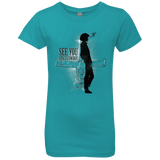 T-Shirts Tahiti Blue / YXS See you Space Cowboy Girls Premium T-Shirt