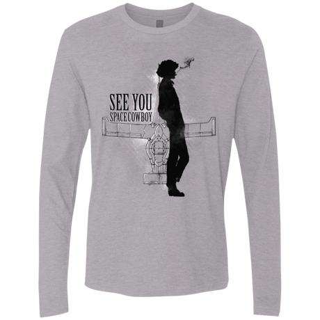 T-Shirts Heather Grey / Small See you Space Cowboy Men's Premium Long Sleeve