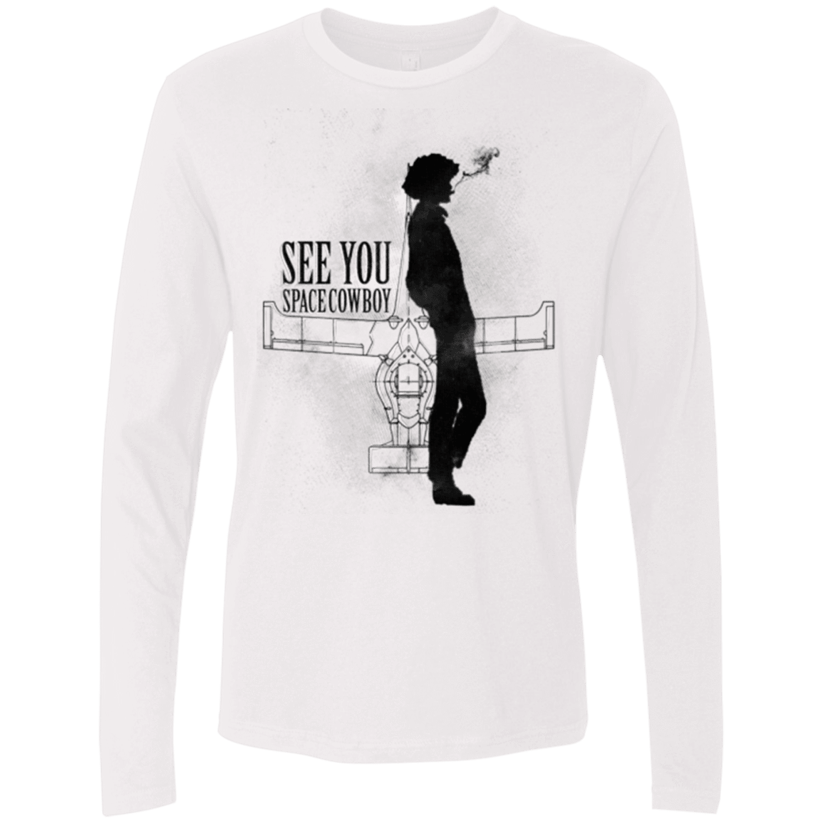 T-Shirts White / Small See you Space Cowboy Men's Premium Long Sleeve