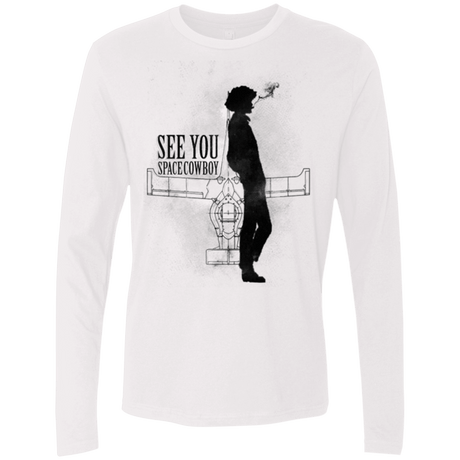 T-Shirts White / Small See you Space Cowboy Men's Premium Long Sleeve