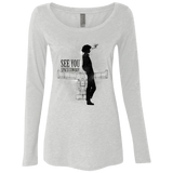 T-Shirts Heather White / Small See you Space Cowboy Women's Triblend Long Sleeve Shirt