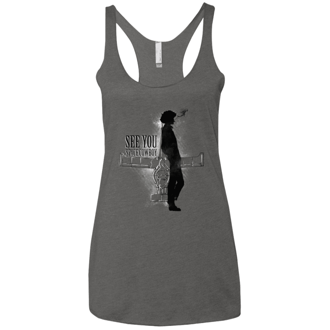 T-Shirts Premium Heather / X-Small See you Space Cowboy Women's Triblend Racerback Tank