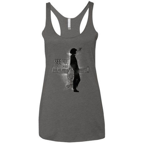 T-Shirts Premium Heather / X-Small See you Space Cowboy Women's Triblend Racerback Tank