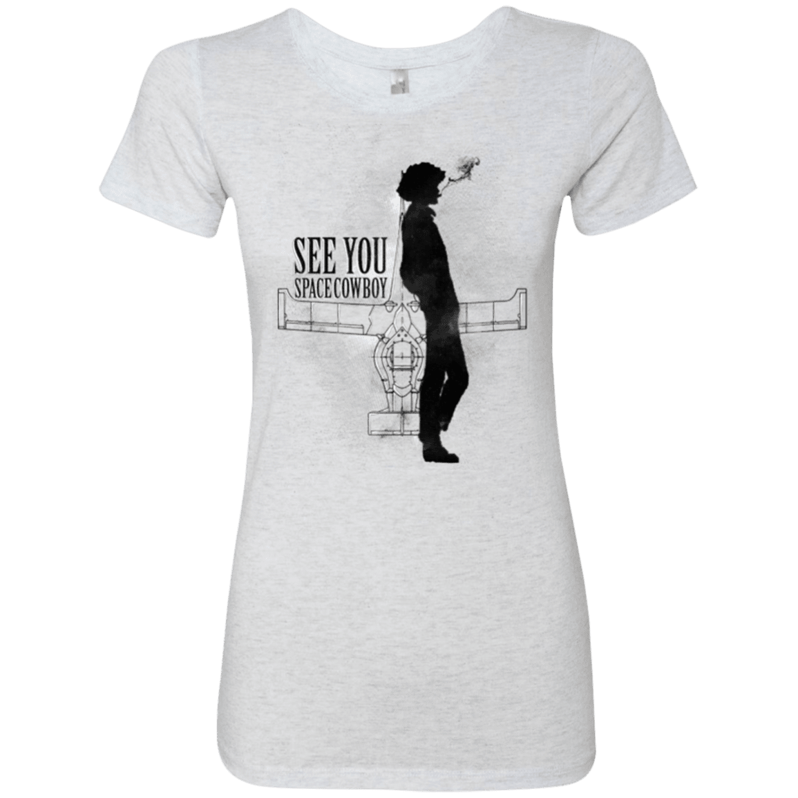T-Shirts Heather White / Small See you Space Cowboy Women's Triblend T-Shirt