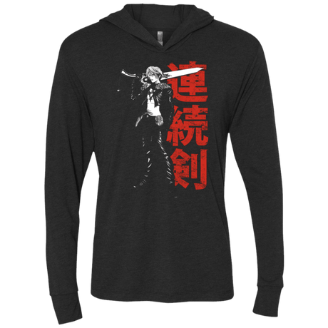 T-Shirts Vintage Black / X-Small Seed Mercenary Triblend Long Sleeve Hoodie Tee