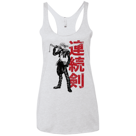 T-Shirts Heather White / X-Small Seed Mercenary Women's Triblend Racerback Tank