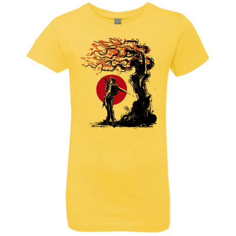 T-Shirts Vibrant Yellow / YXS Seed Under the Sun Girls Premium T-Shirt