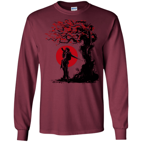 T-Shirts Maroon / S Seed Under the Sun Men's Long Sleeve T-Shirt