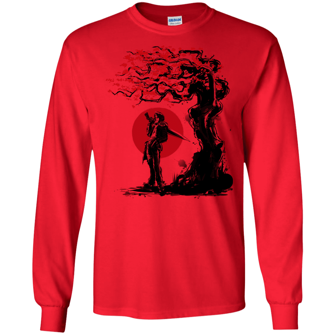 T-Shirts Red / S Seed Under the Sun Men's Long Sleeve T-Shirt