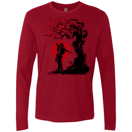 T-Shirts Cardinal / S Seed Under the Sun Men's Premium Long Sleeve