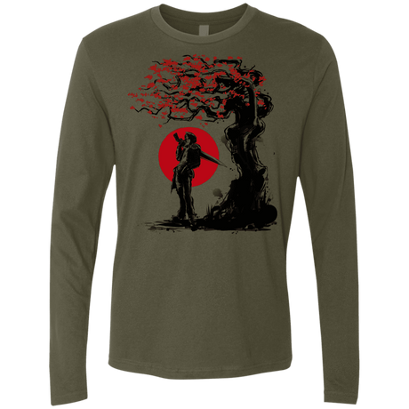 T-Shirts Military Green / S Seed Under the Sun Men's Premium Long Sleeve