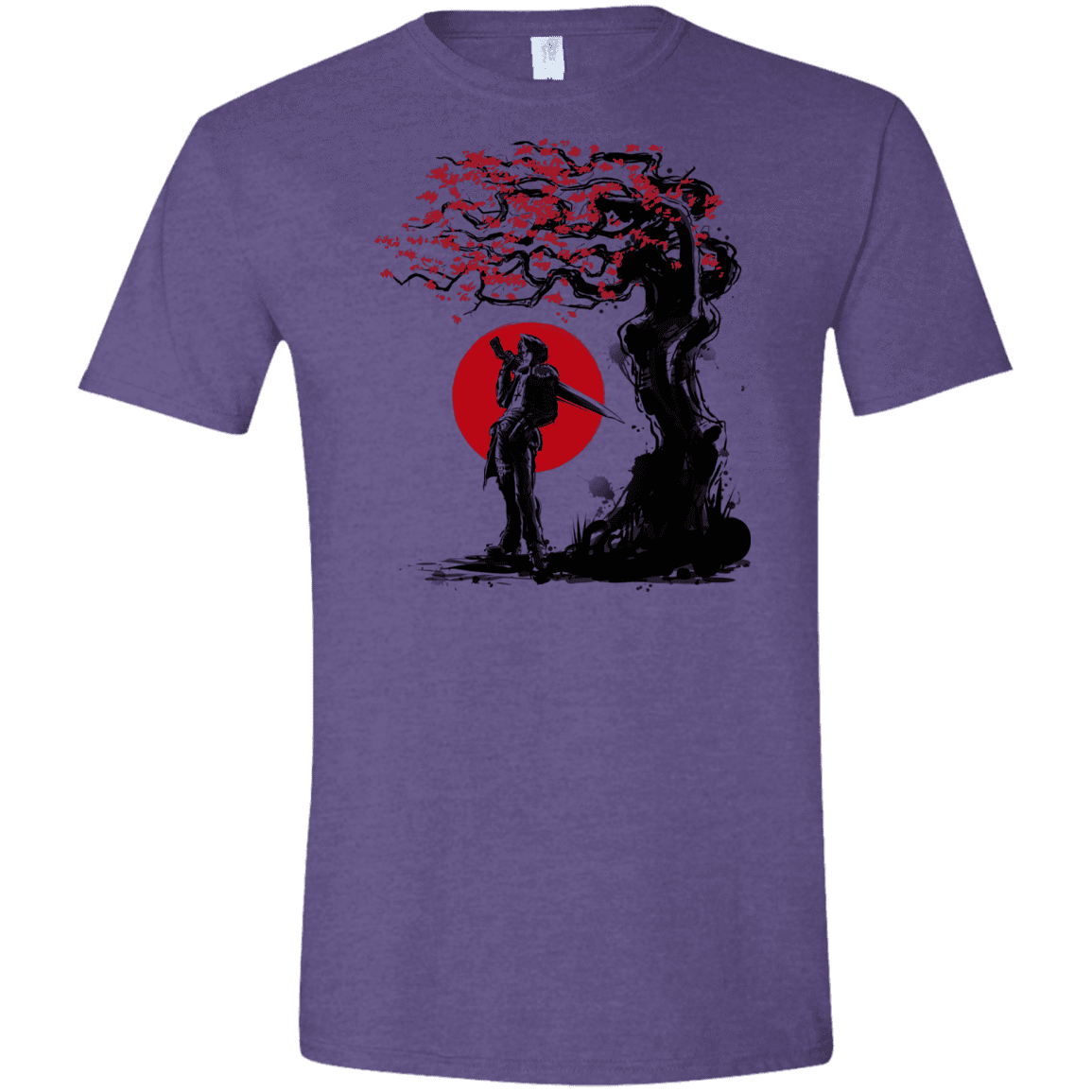 T-Shirts Heather Purple / S Seed Under the Sun Men's Semi-Fitted Softstyle