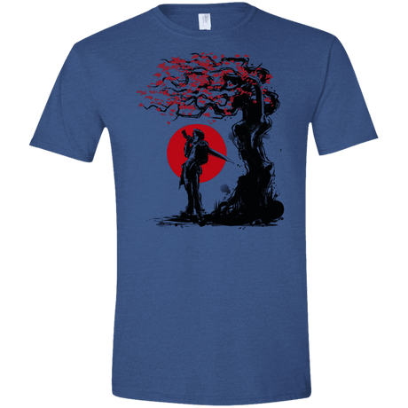 T-Shirts Heather Royal / X-Small Seed Under the Sun Men's Semi-Fitted Softstyle