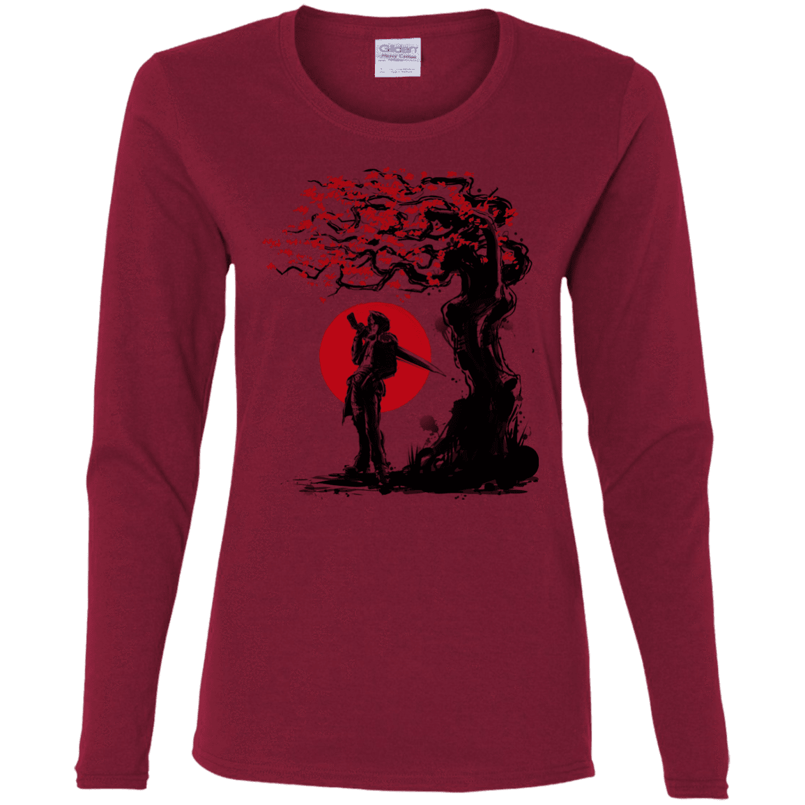 T-Shirts Cardinal / S Seed Under the Sun Women's Long Sleeve T-Shirt