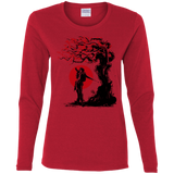 T-Shirts Red / S Seed Under the Sun Women's Long Sleeve T-Shirt