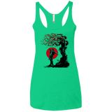 T-Shirts Envy / X-Small Seed Under the Sun Women's Triblend Racerback Tank
