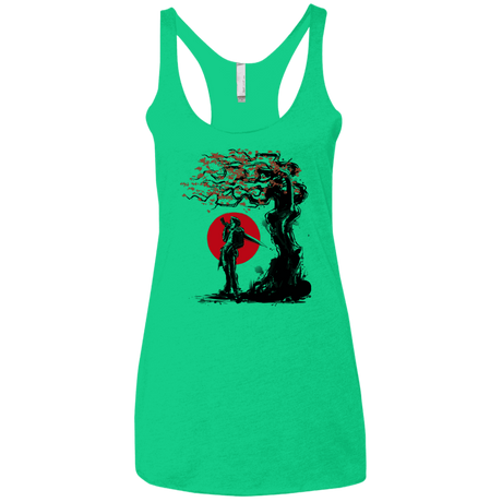 T-Shirts Envy / X-Small Seed Under the Sun Women's Triblend Racerback Tank