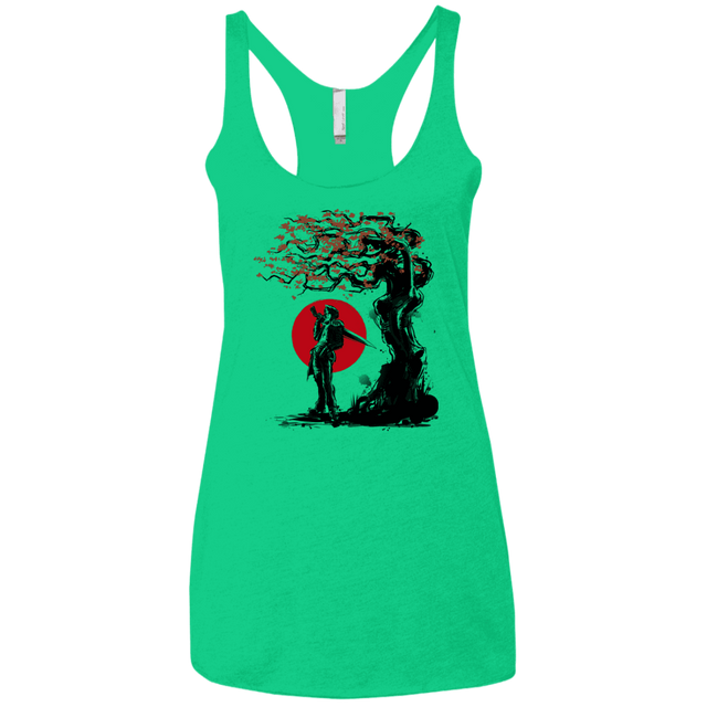 T-Shirts Envy / X-Small Seed Under the Sun Women's Triblend Racerback Tank
