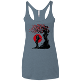 T-Shirts Indigo / X-Small Seed Under the Sun Women's Triblend Racerback Tank