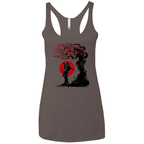 T-Shirts Macchiato / X-Small Seed Under the Sun Women's Triblend Racerback Tank