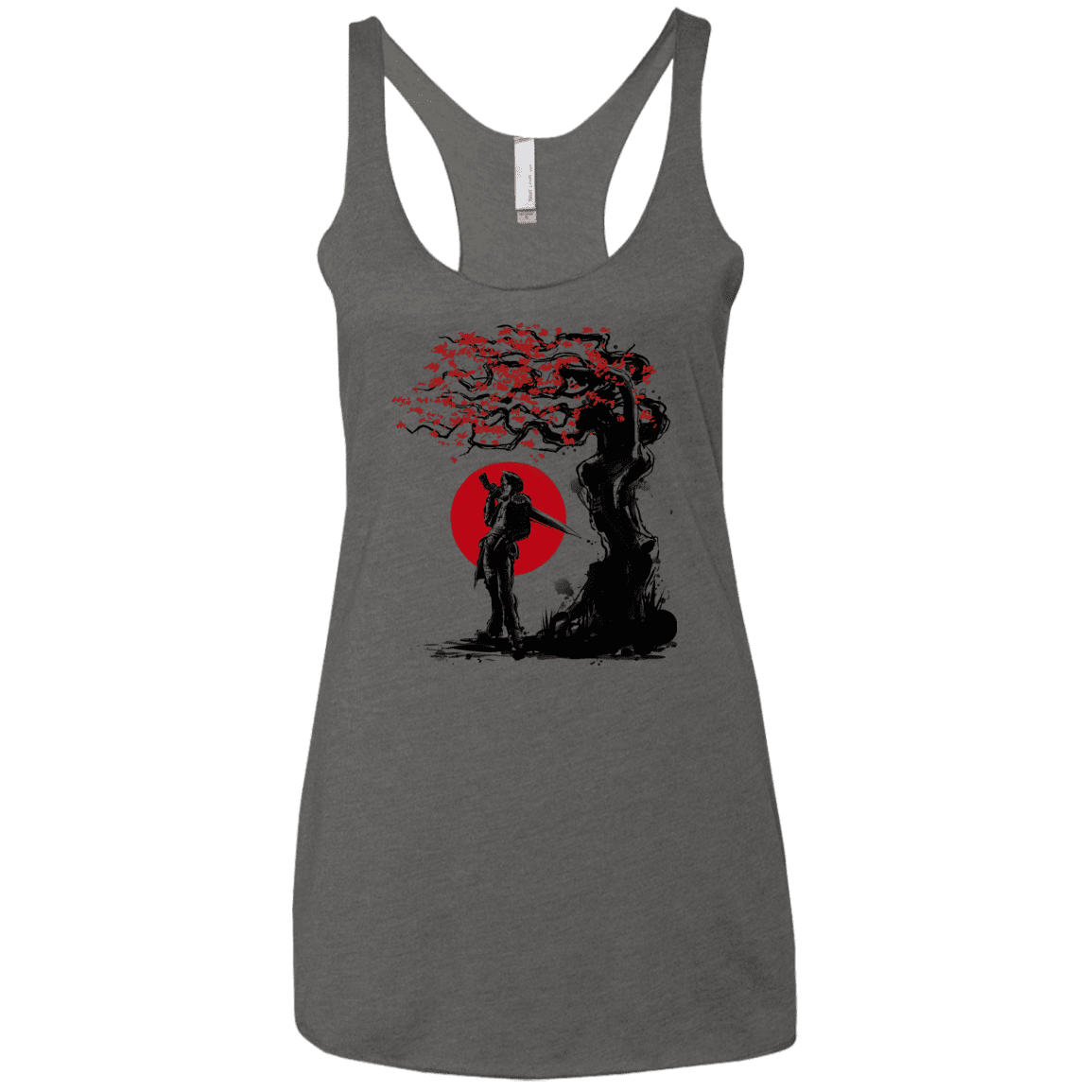 T-Shirts Premium Heather / X-Small Seed Under the Sun Women's Triblend Racerback Tank
