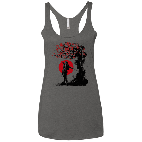 T-Shirts Premium Heather / X-Small Seed Under the Sun Women's Triblend Racerback Tank