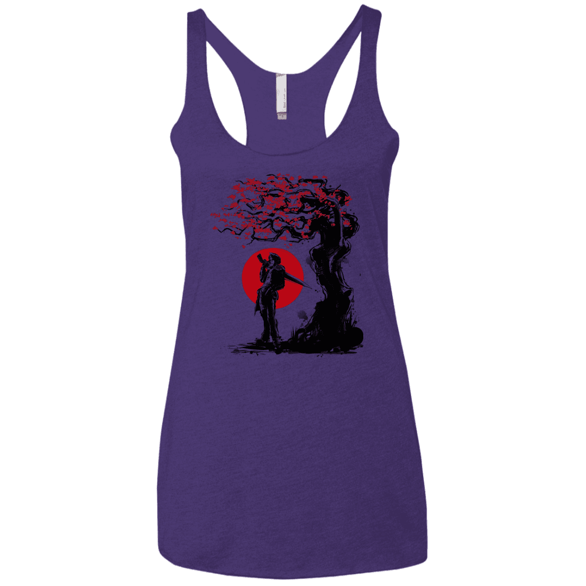 T-Shirts Purple Rush / X-Small Seed Under the Sun Women's Triblend Racerback Tank