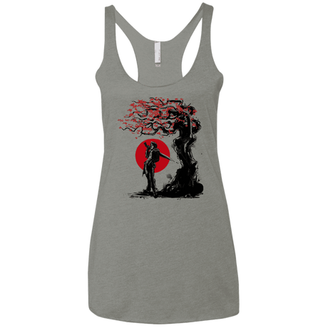 T-Shirts Venetian Grey / X-Small Seed Under the Sun Women's Triblend Racerback Tank
