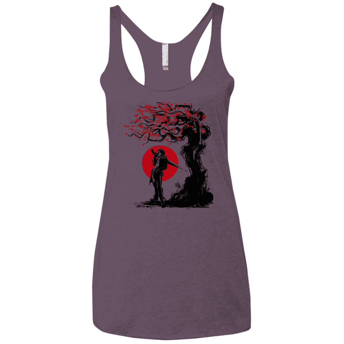 T-Shirts Vintage Purple / X-Small Seed Under the Sun Women's Triblend Racerback Tank