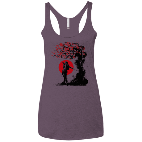 T-Shirts Vintage Purple / X-Small Seed Under the Sun Women's Triblend Racerback Tank